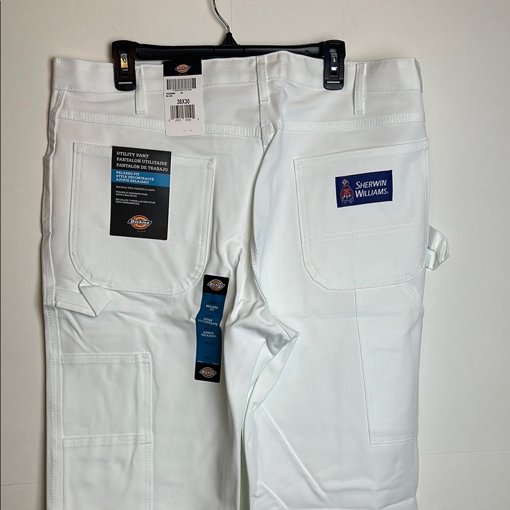 Dickies White Utility Pant Jeans 38x30 - Picture 8 of 11